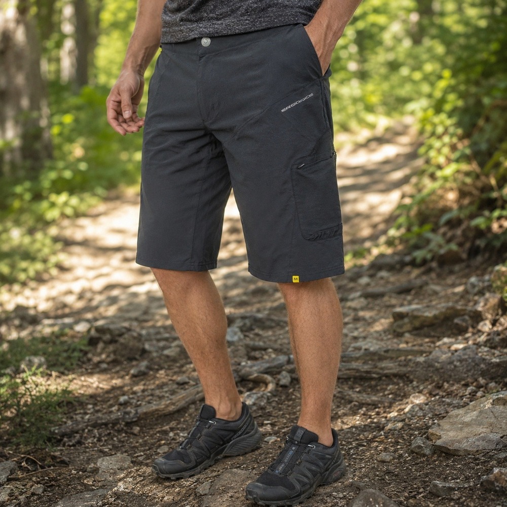 Mavic Altium Ergoride Mens Mountain Bike Shorts Black Cycling Cargo Size L/G